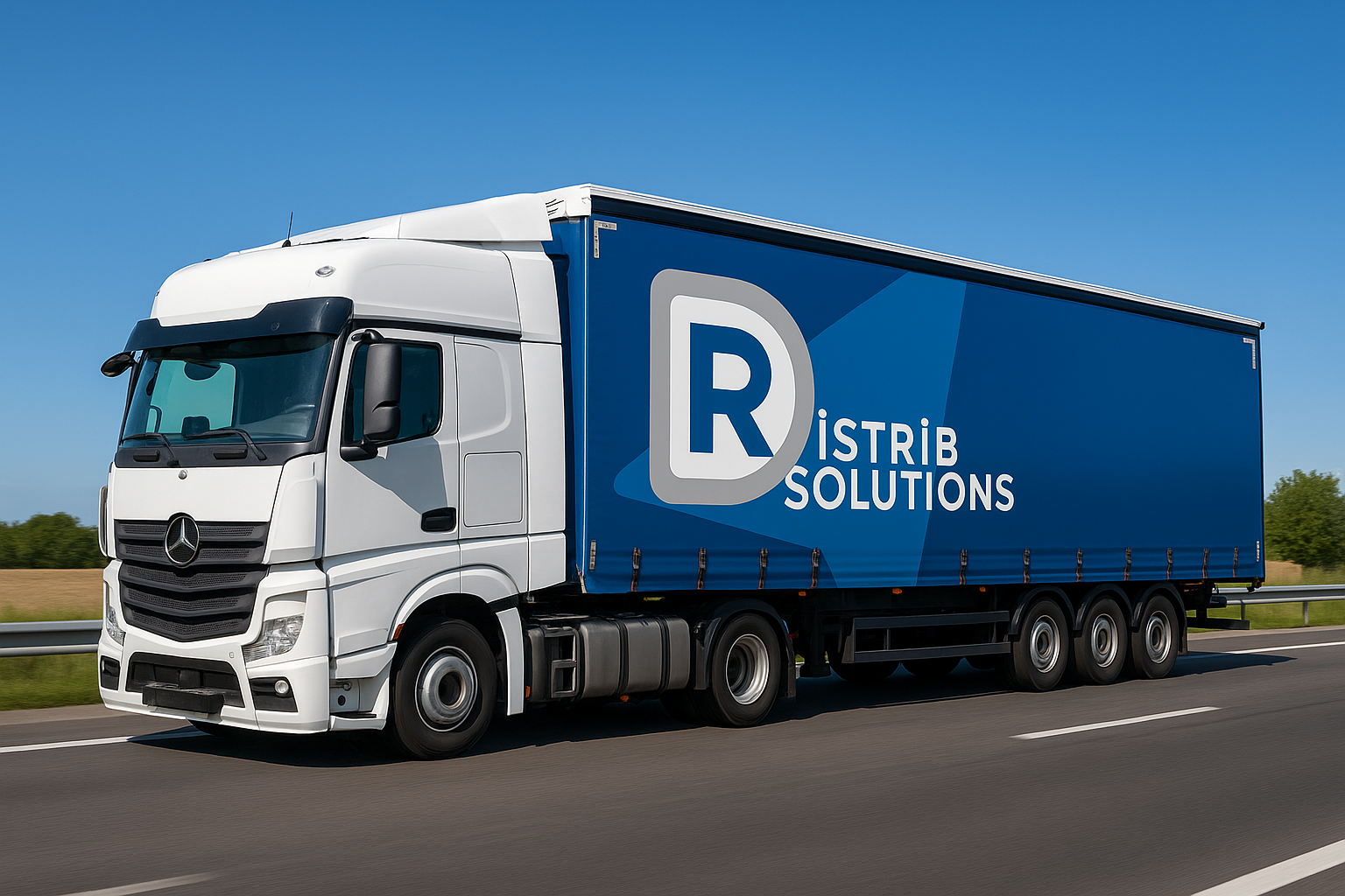 Camion de livraison R DISTRIB SOLUTIONS